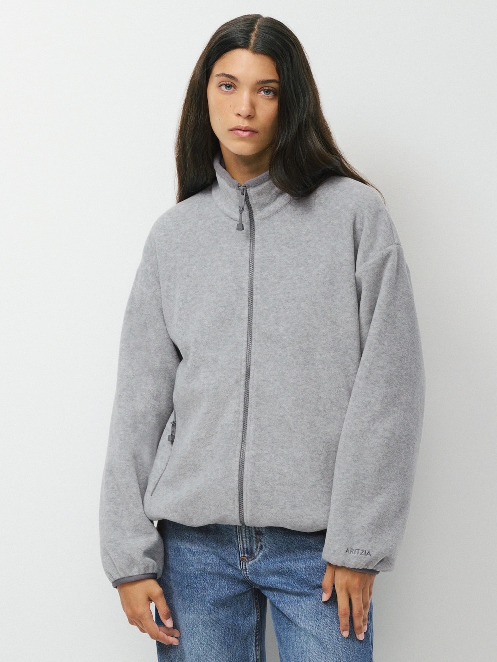 Aritzia Outlook Zip Mockneck